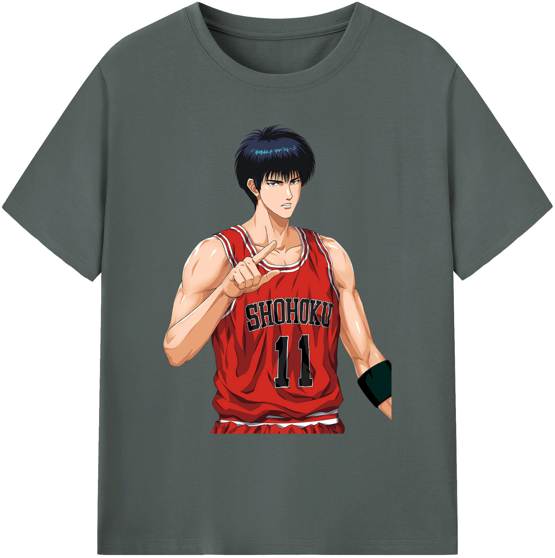 （画像用） SLAM DUNK／スラムダンク 綿100％ メンズ半袖Tシャツ｜肌触りやわらか＆通気性